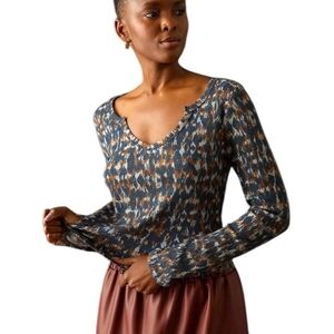 Pilcro Multicolor Long Sleeve Top